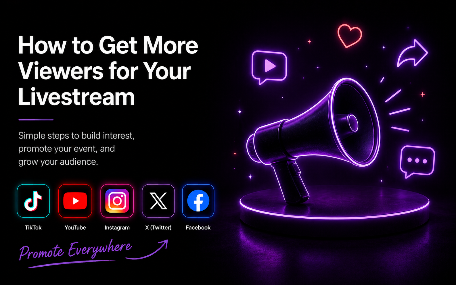 How to Get More Viewers for Your Livestream