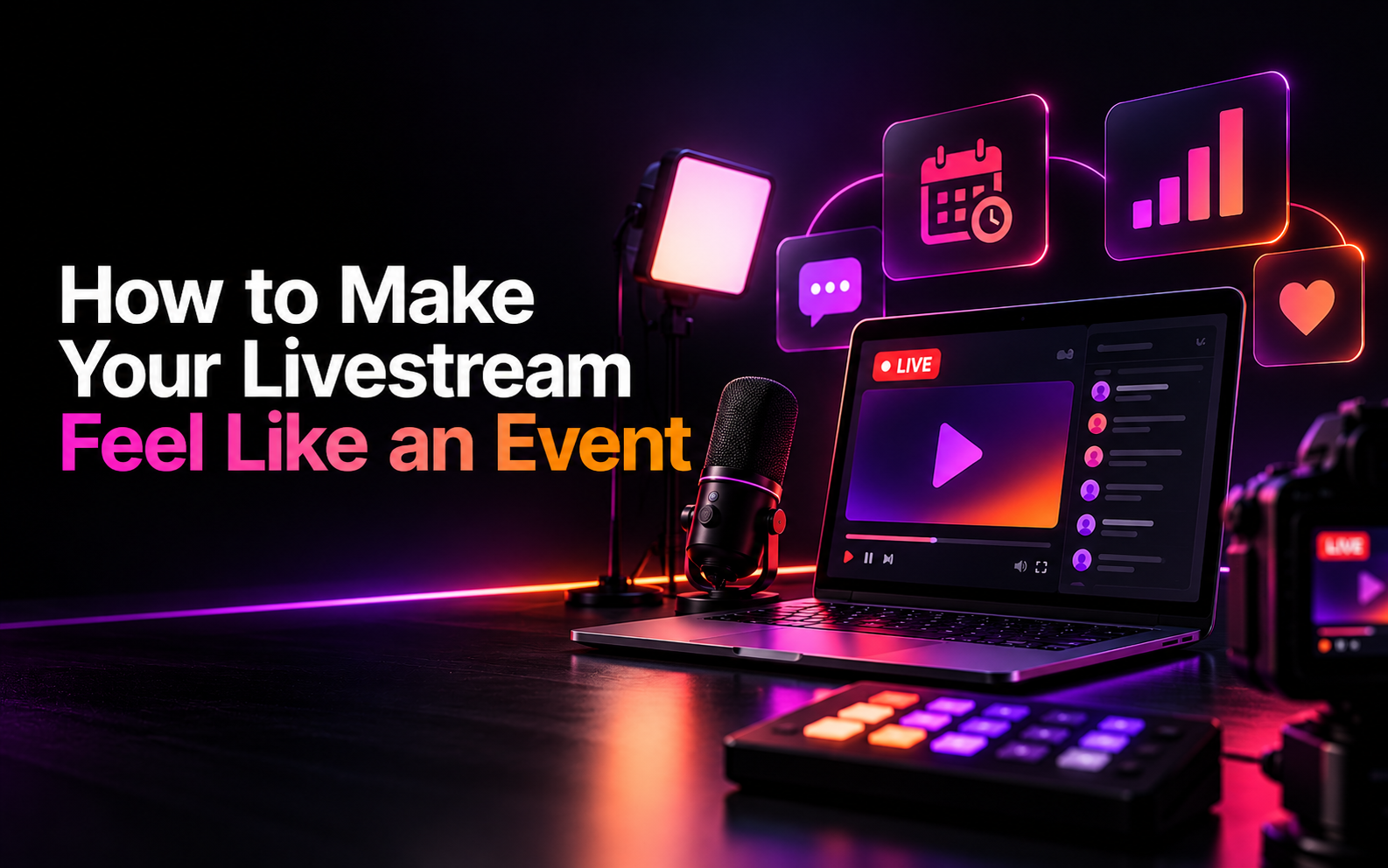 How to Make Your Livestream Feel Like an Event